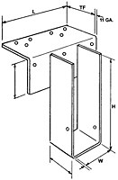 Welded Solid-Sawn Hangers