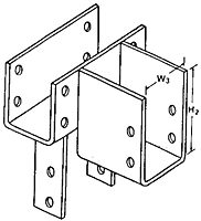 Heavy-Duty Column Cap